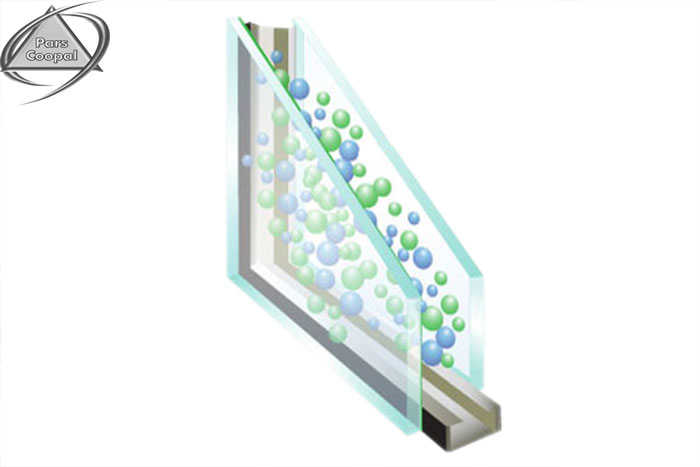 انواع گاز پنجره دو جداره - پارس کوپال